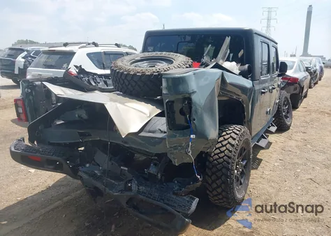 2024 Jeep Gladiator Willys z USA, uszkodzony, nr VIN 1C6HJTAG5RL120621